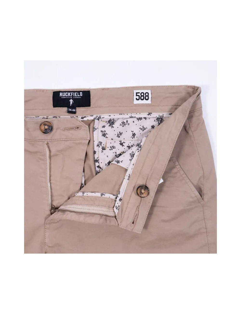 PANTALON CHINO ETE 577 BEIGE