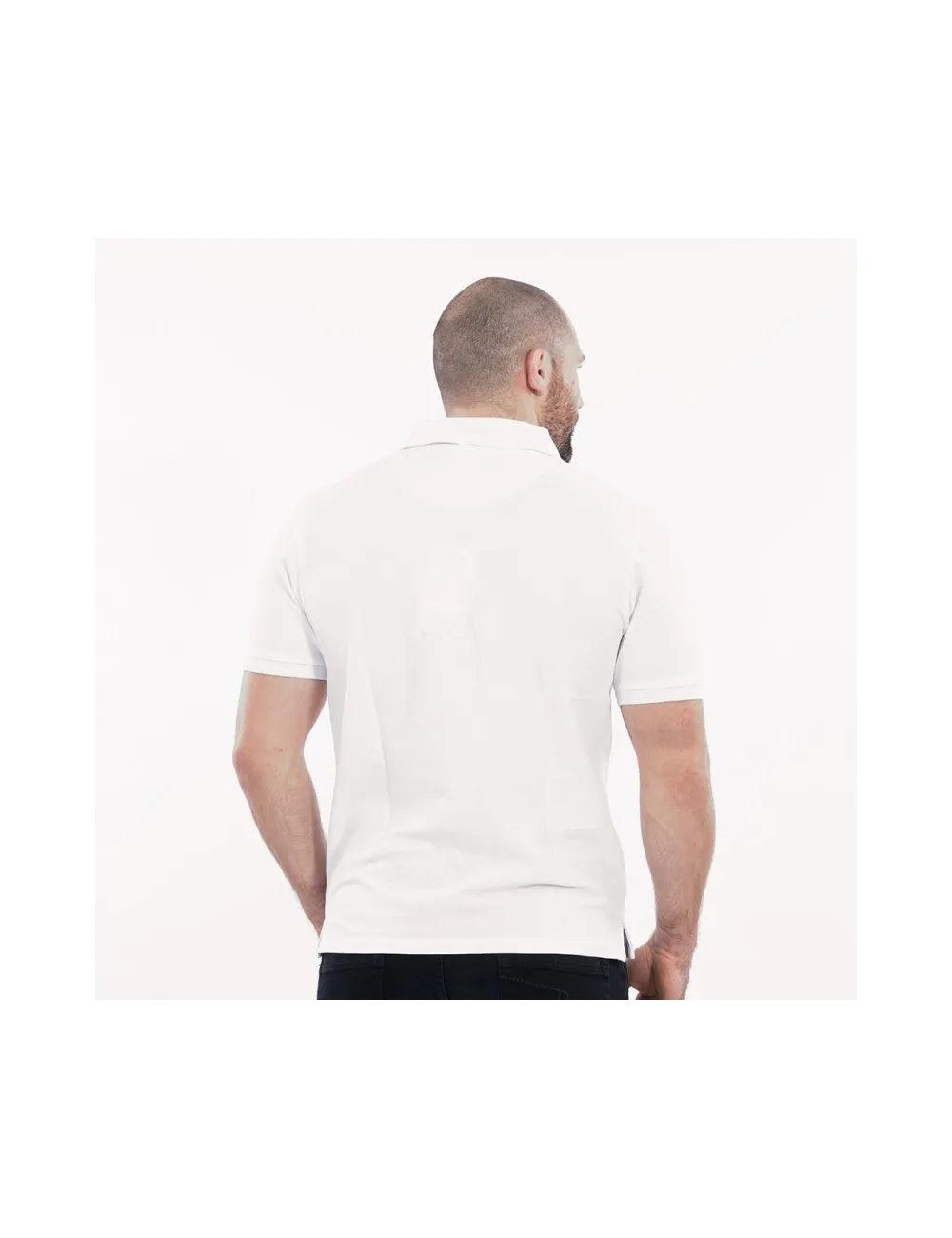 POLO MC BLANC