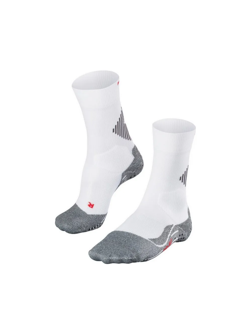Chaussette unie 4 Grip Cus Falke blanc