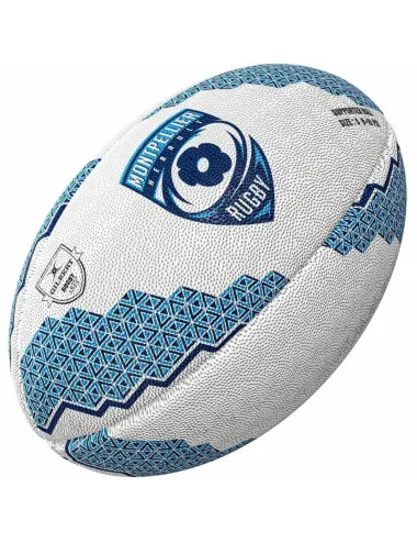 BALLON RUGBY SUPPORTER MONTPELLIER GILBERT TAILLE 5
