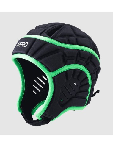Casque Rugby N-PRO -Vert / noir