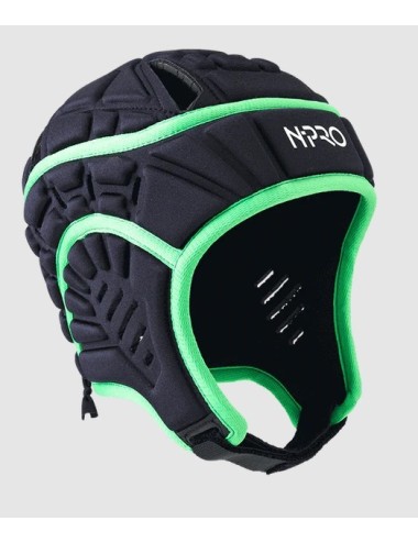 Casque Rugby N-PRO -Vert / noir