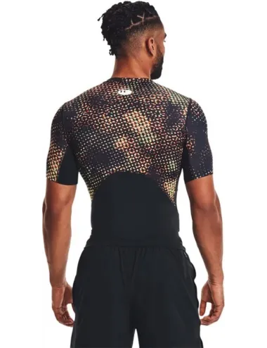 T Shirt Compression UA HG ARMOUR Prtd