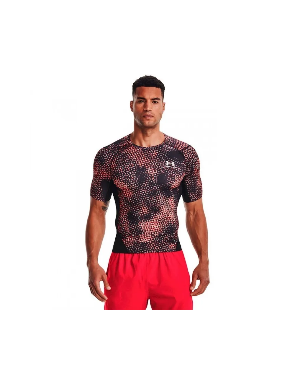 T Shirt Compression UA HG ARMOUR Prtd