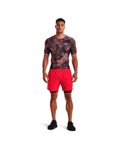 T Shirt Compression UA HG ARMOUR Prtd