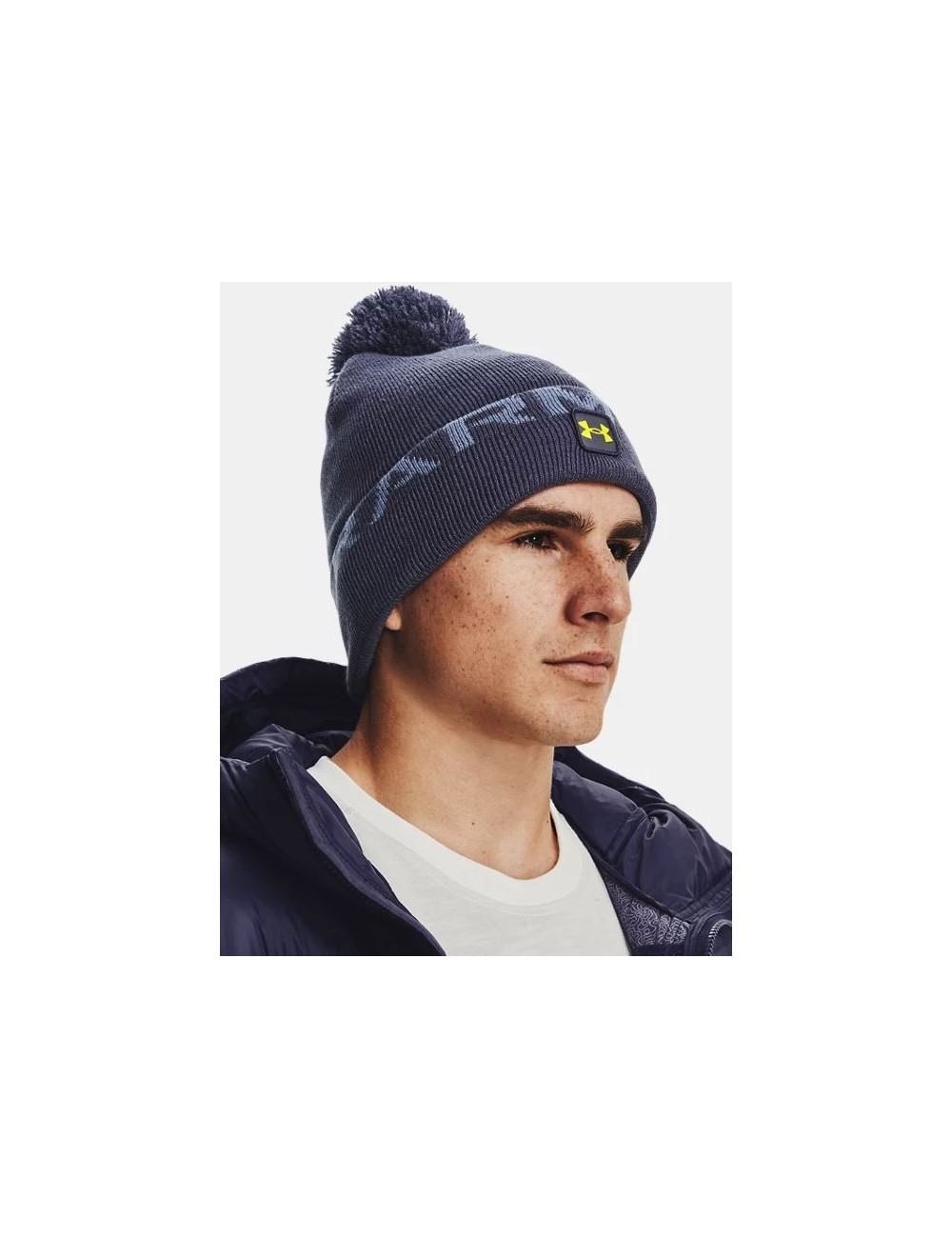 BONNET UA HALFTIME FLEECE noir