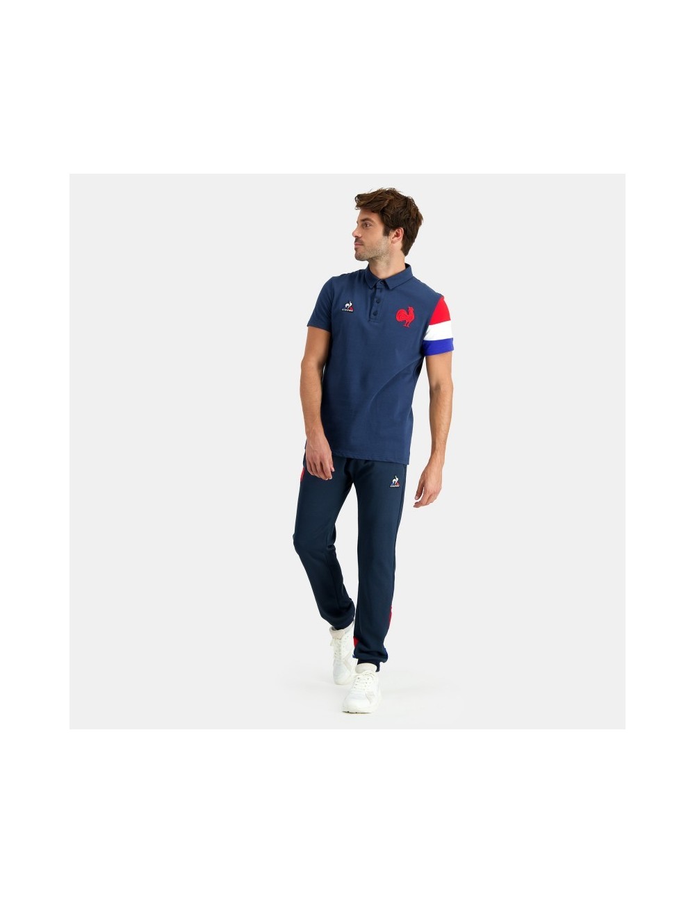 POLO PRESENTATION Rugby France FFR BLEU 2022 2023