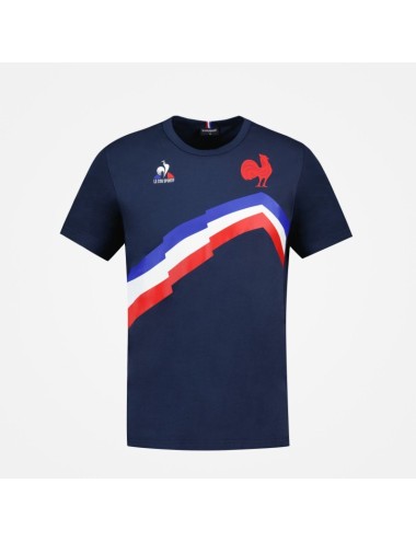 FFR FANWEAR T-SHIRT SS N°1 BLEU