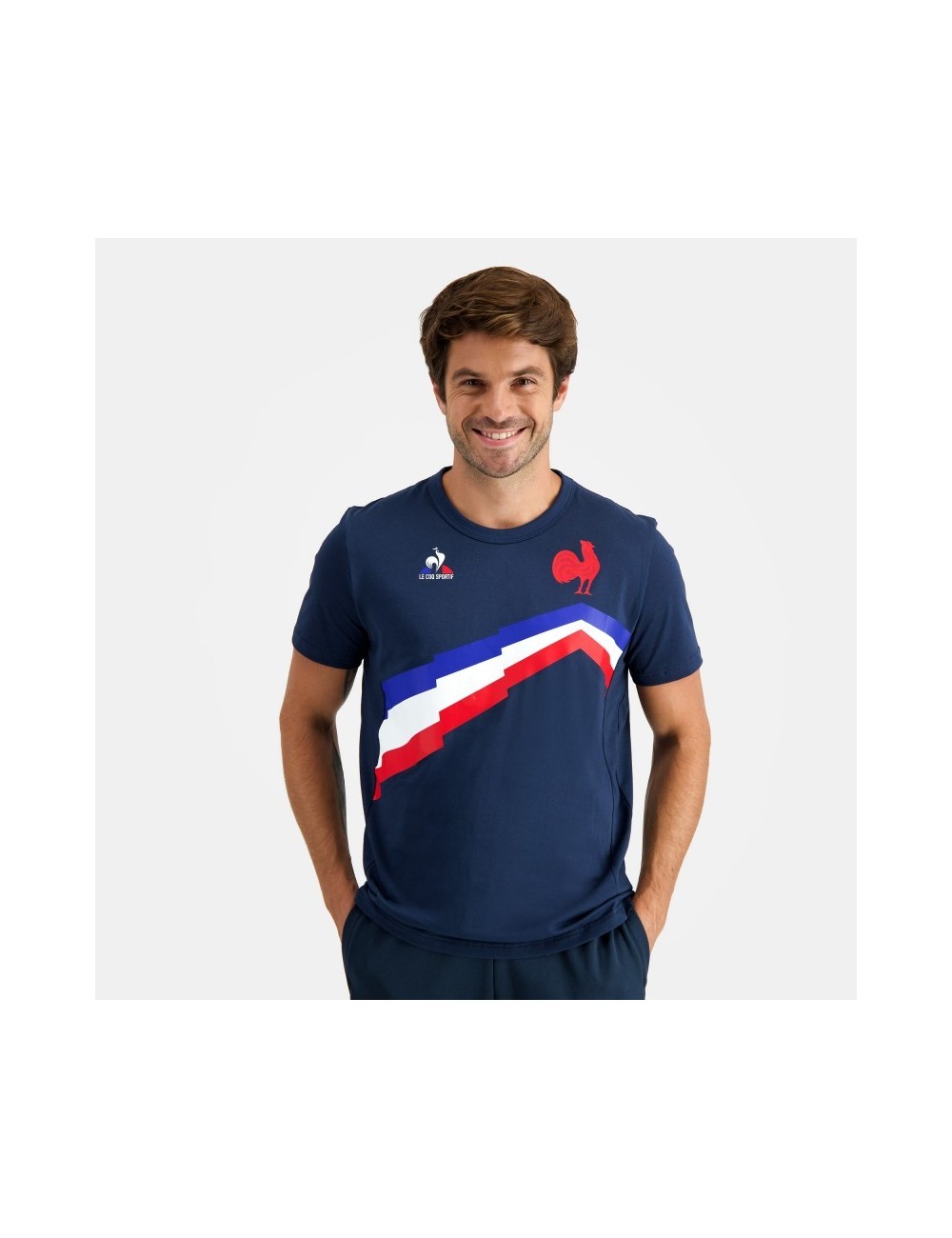FFR FANWEAR T-SHIRT SS N°1 BLEU
