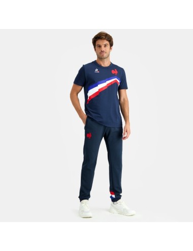 FFR FANWEAR T-SHIRT SS N°1 BLEU
