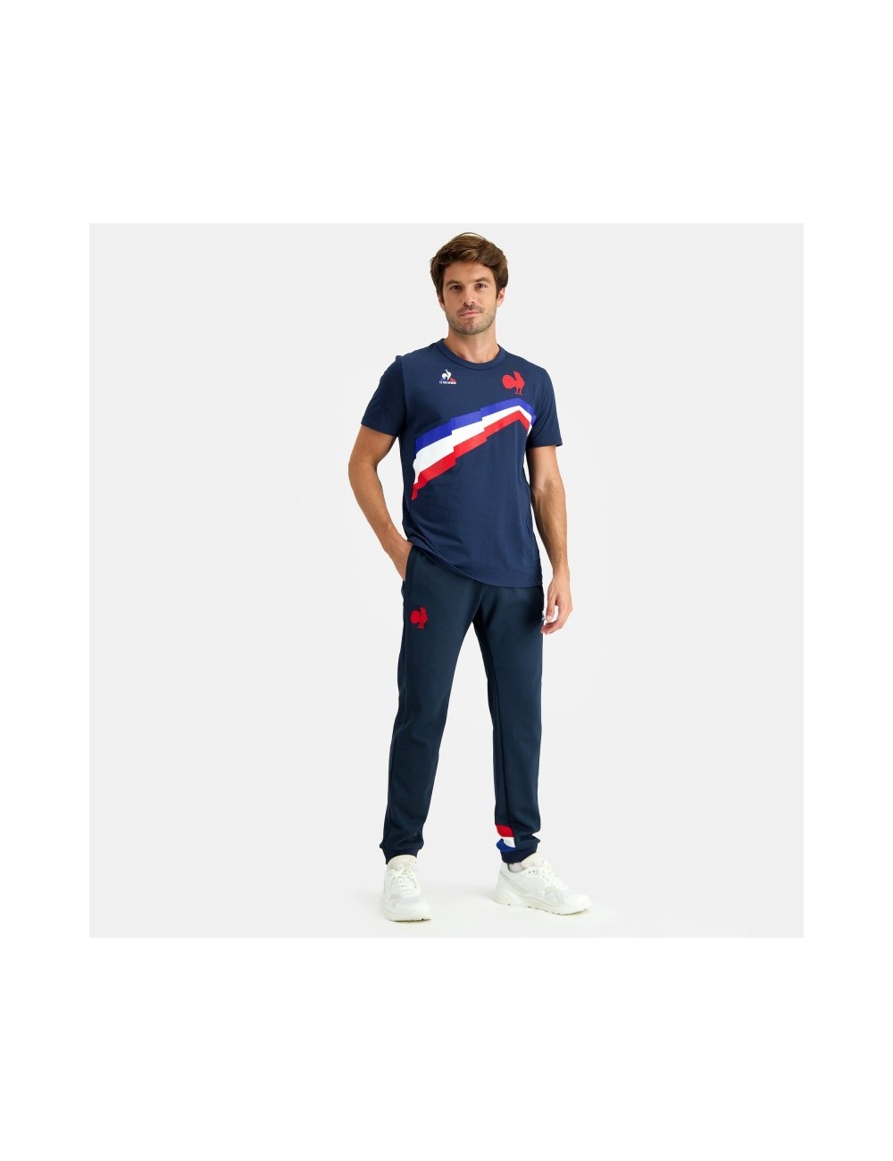 FFR FANWEAR T-SHIRT SS N°1 BLEU