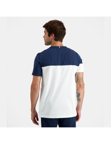 FFR FANWEAR T-SHIRT SS N°2 BLANC ET BLEU