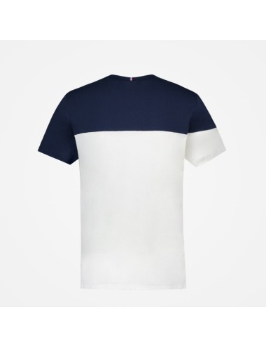 FFR FANWEAR T-SHIRT SS N°2 BLANC ET BLEU