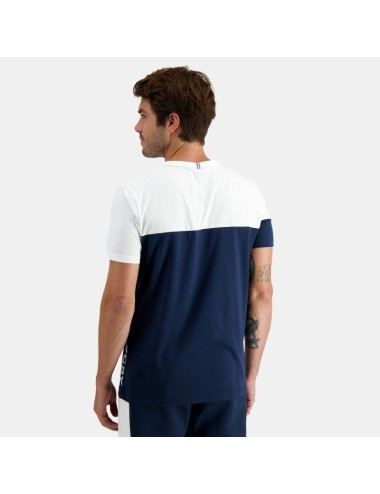 FFR FANWEAR T-SHIRT SS N°2 BLEU ET BLANC