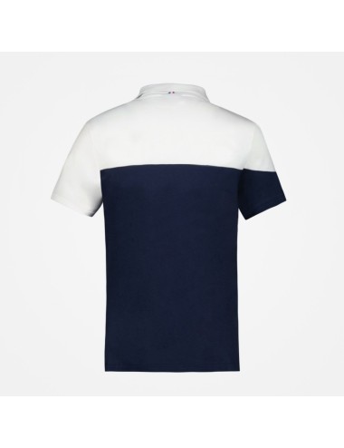 FFR FANWEAR POLO SS N°2 BLEU ET BLANC
