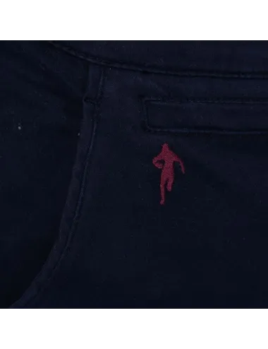 Pantalon chino bleu marine