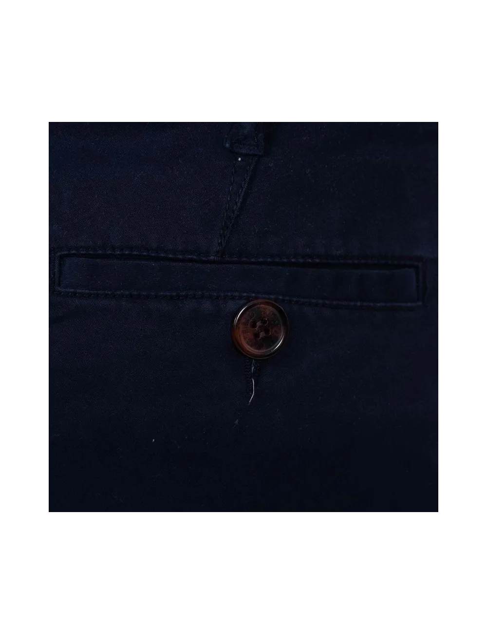 Pantalon chino bleu marine