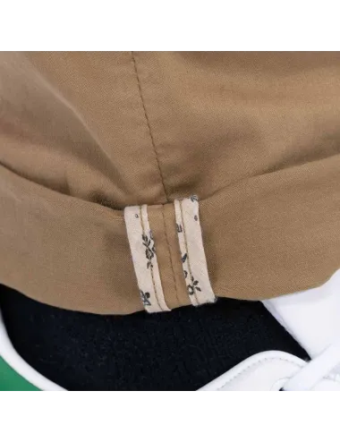 Pantalon chino beige foncé