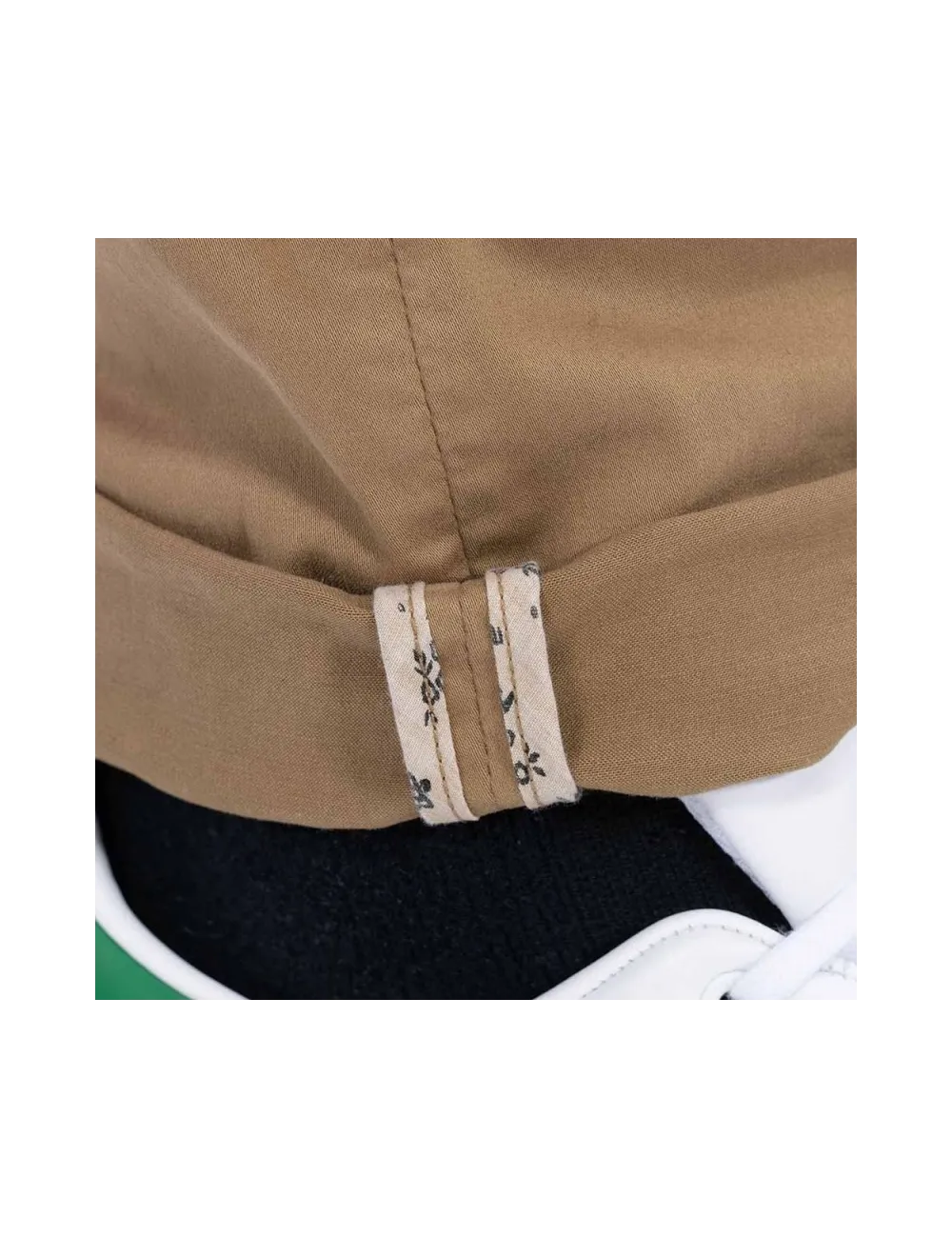 Pantalon chino beige foncé