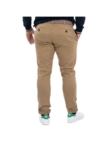 Pantalon chino beige foncé