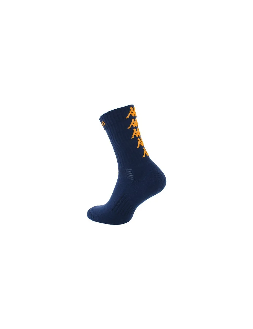 Chaussettes Kappa Eleno GM Squash (bleu marine et orange)