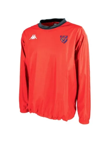 Sweat imperméable rouge kappa gaggio UMS
