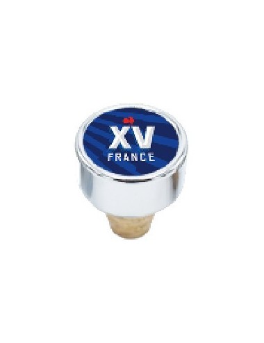 Bouchon à vin ovalie Original XV France + Traits