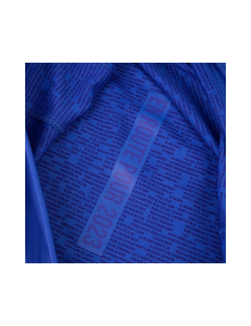 Maillot Rugby Replica France FFR domicile Bleu 2022 2023