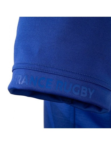 Maillot Rugby Replica France FFR domicile Bleu 2022 2023