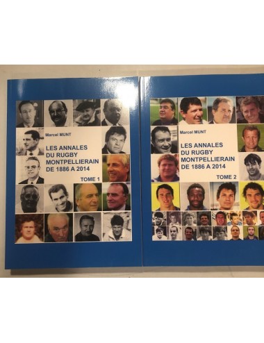 Les Annales du rugby Montpellierain Tome 1 et Tome 2