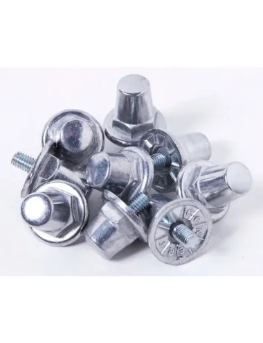 crampons 13mm conique hexagonal proact à l'unité