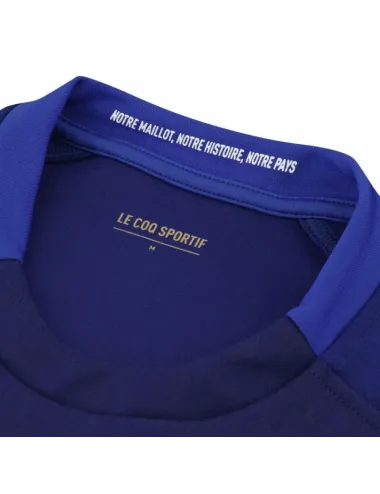 Maillot Replica XV de France Coupe du Monde de Rugby 2023 Le Coq Sportif bleu homme
