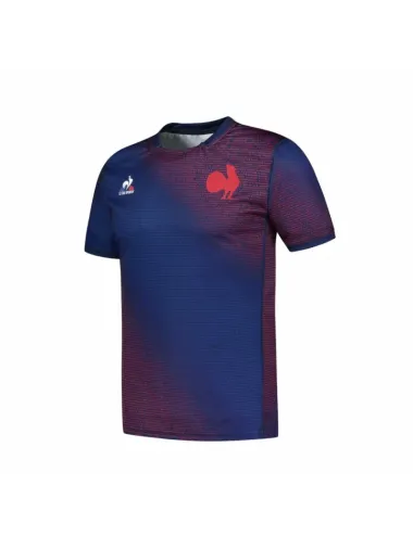 Maillot Training XV de France 2023 Le Coq Sportif bleu homme