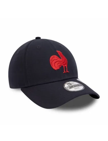 Casquette FRANCE RUGBY & NEW ERA 9FORTY Repreve Bleu Enfant