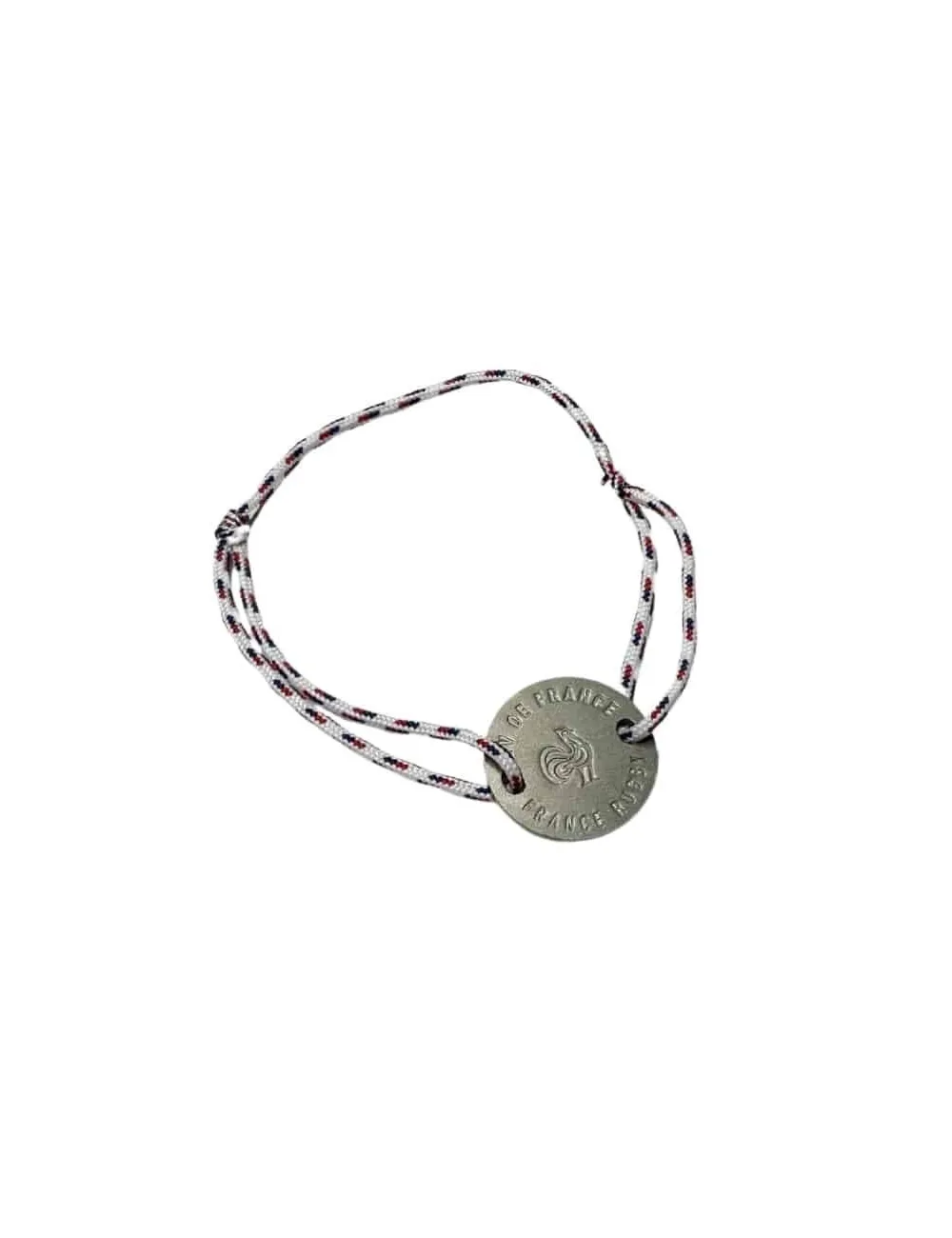 Bracelet France Rugby x Ovalie - XV de France - Blanc Tricolore