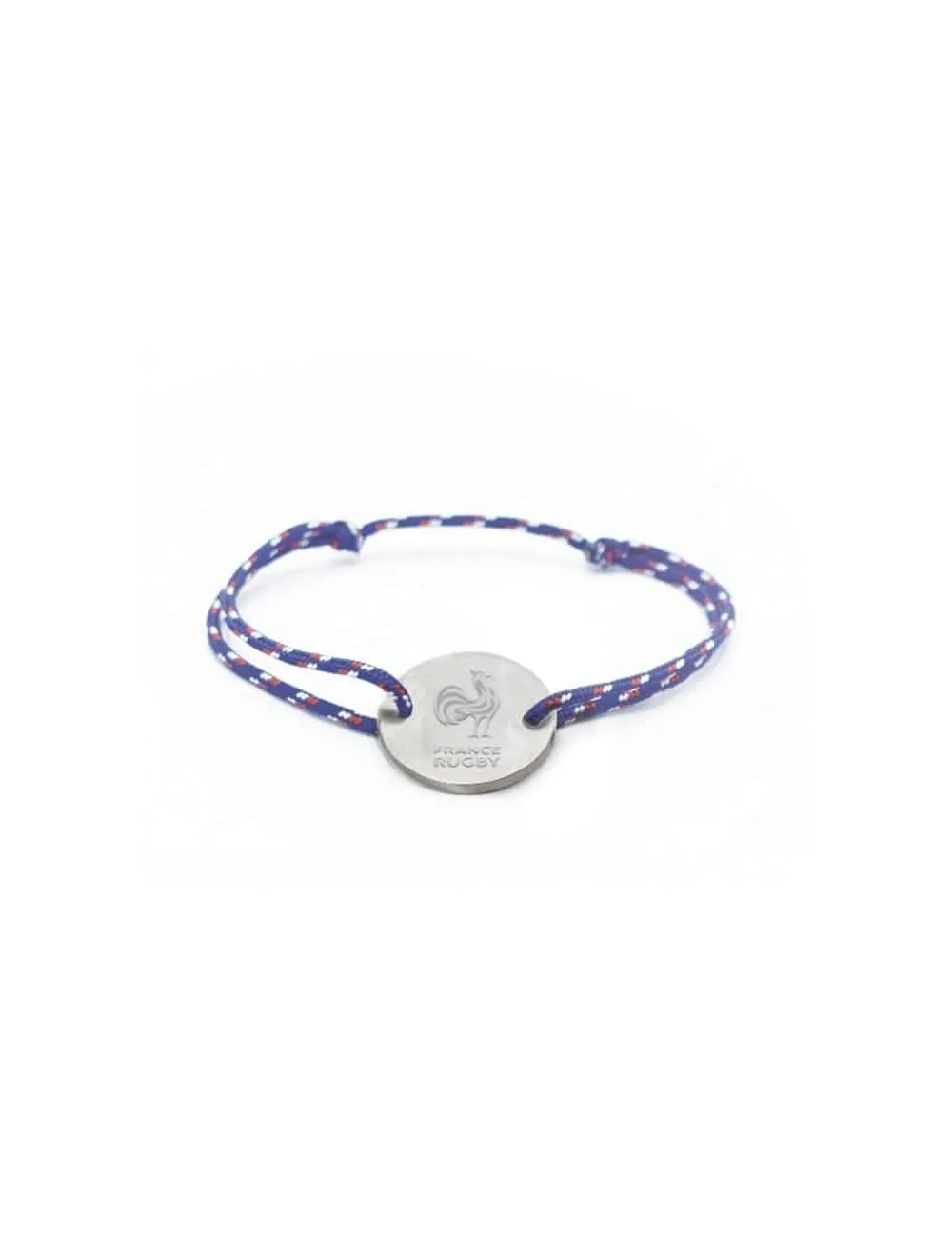 Bracelet France Rugby x Ovalie - XV de France - Blanc Tricolore