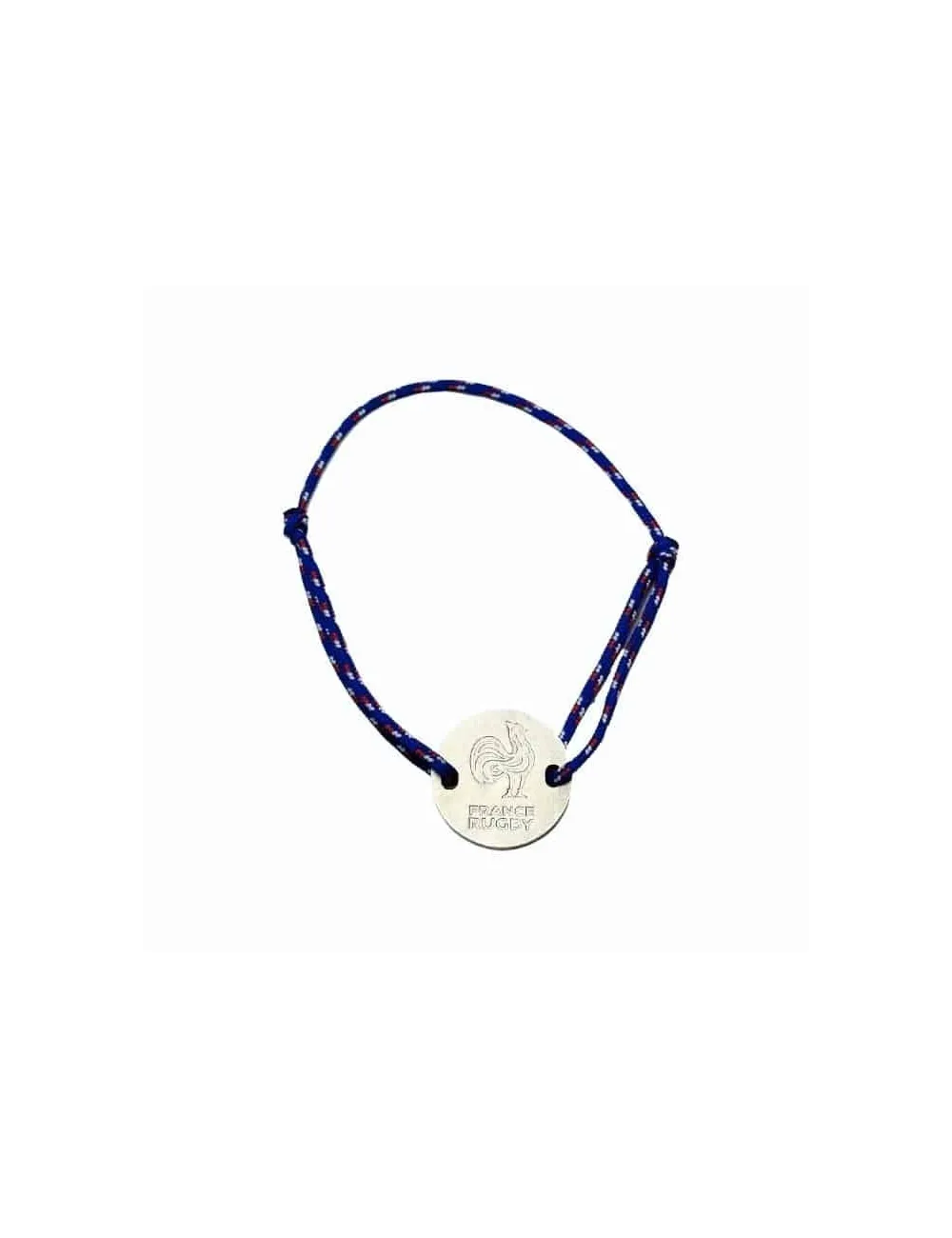 Bracelet France Rugby x Ovalie - XV de France - Blanc Tricolore