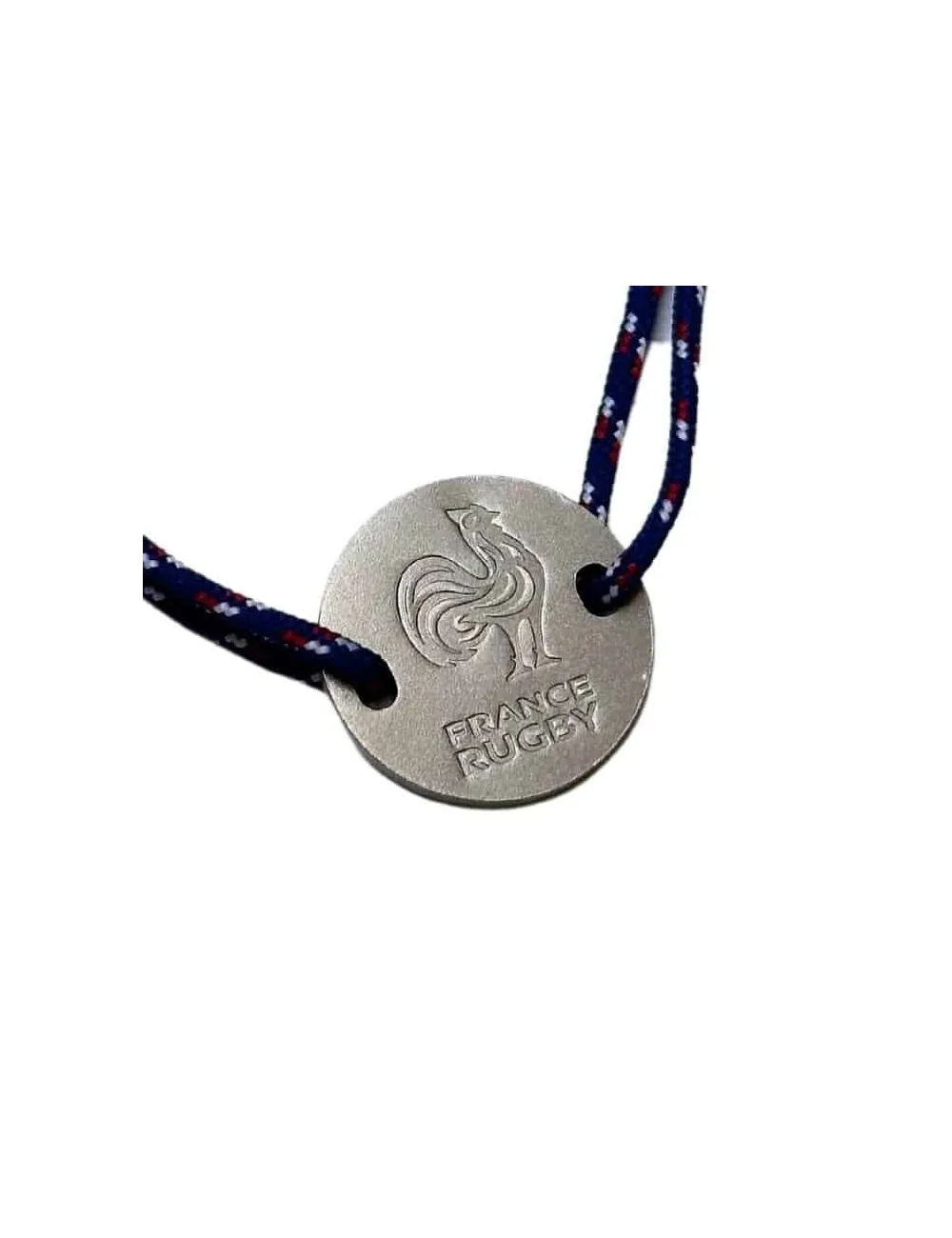 Bracelet France Rugby x Ovalie - XV de France - Blanc Tricolore