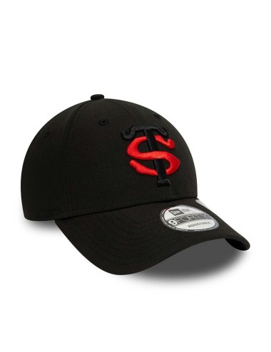 Casquette STADE TOULOUSAIN & NEW ERA REPREVE TEAM LOGO  9FORTY noir Adulte