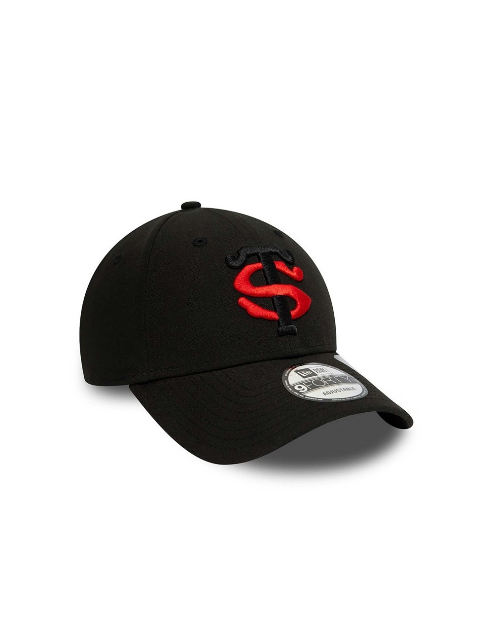 Casquette STADE TOULOUSAIN & NEW ERA REPREVE TEAM LOGO  9FORTY noir Adulte