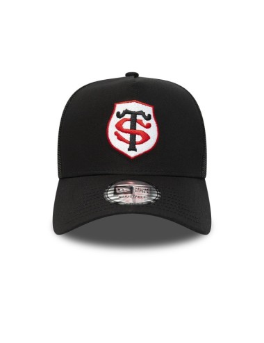 Casquette STADE TOULOUSAIN & NEW ERA  TEAM LOGO TRUCKER  noir Adulte