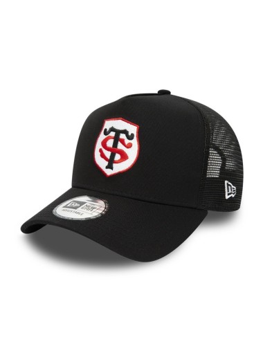 Casquette STADE TOULOUSAIN & NEW ERA  TEAM LOGO TRUCKER  noir Adulte