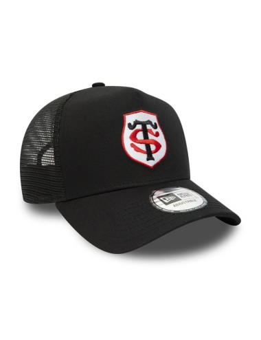 Casquette STADE TOULOUSAIN & NEW ERA  TEAM LOGO TRUCKER  noir Adulte