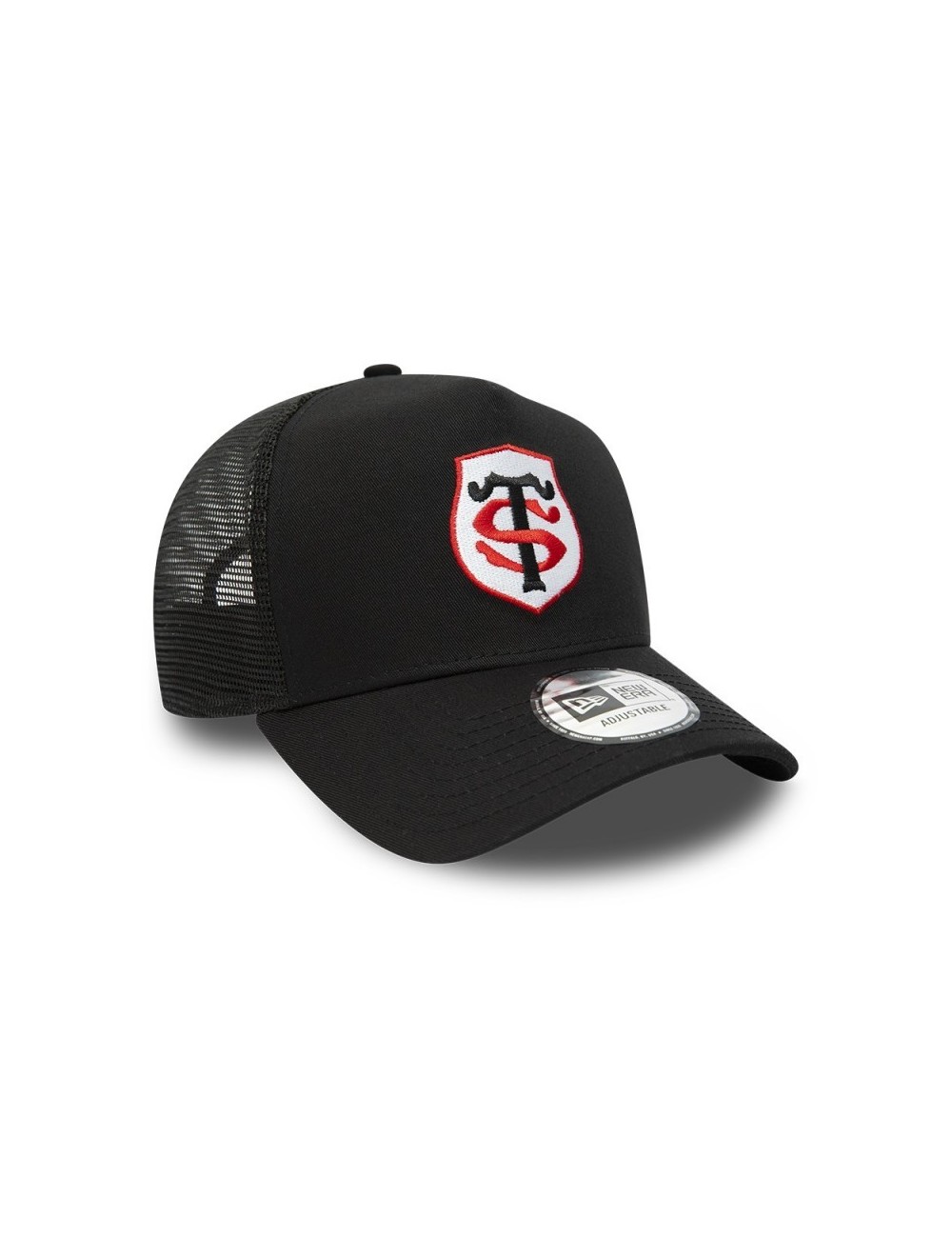 Casquette STADE TOULOUSAIN & NEW ERA REPREVE TEAM LOGO TRUCKER  noir Adulte