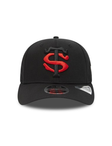 Casquette STADE TOULOUSAIN & NEW ERA TEAM CREST 9FIFTY noir Adulte M/L