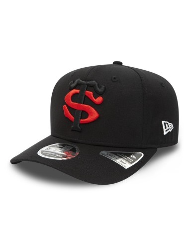 Casquette STADE TOULOUSAIN & NEW ERA TEAM CREST 9FIFTY noir Adulte M/L