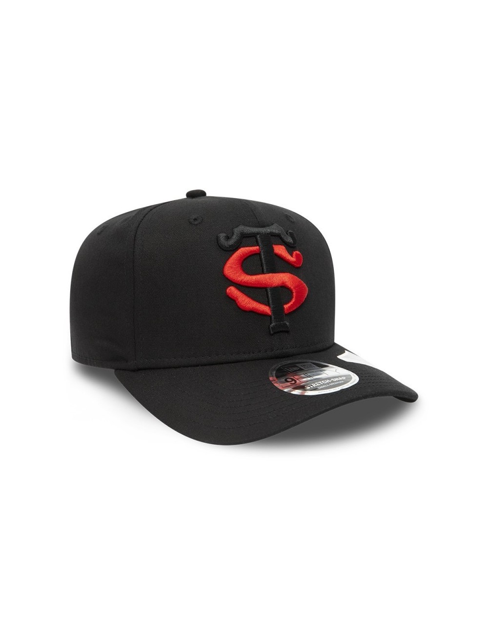 Casquette STADE TOULOUSAIN & NEW ERA TEAM CREST 9FIFTY noir Adulte M/L