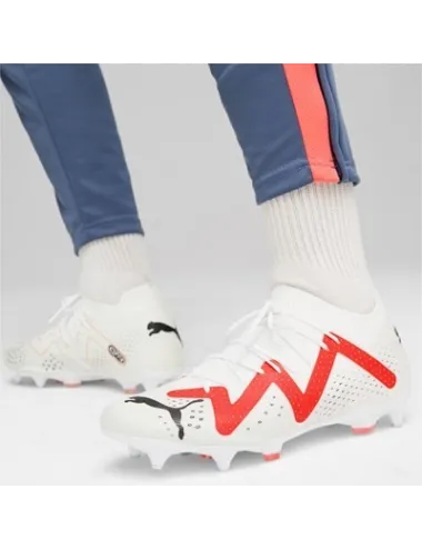 Crampons Puma Future Match MxSG White