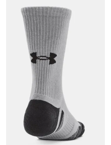 Lot de 3 paires de chaussettes UA Performance Tech blanc/gris/noir