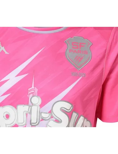 Maillot Stade Français Paris Kappa Kombat Home SFP rose 23/24